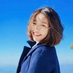 女生头像蓝色系女生头像