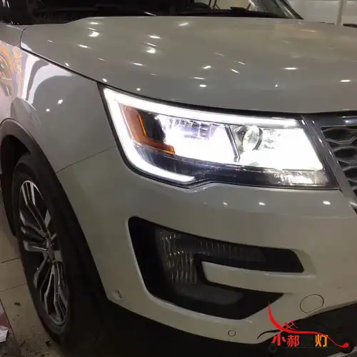 福特新探险者升级最火立盯oled双光透镜