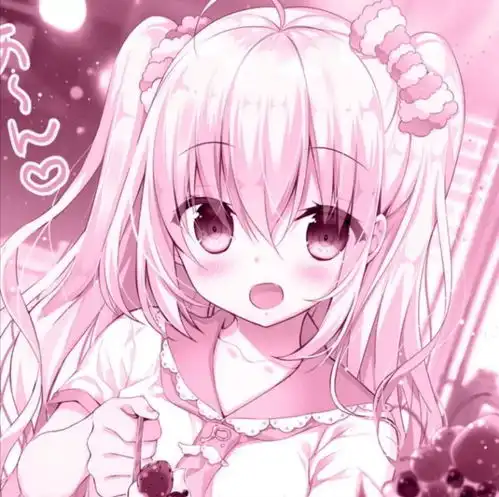 动漫女头粉莓熊