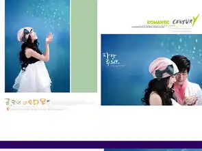 韩式简约风格婚纱相册模板