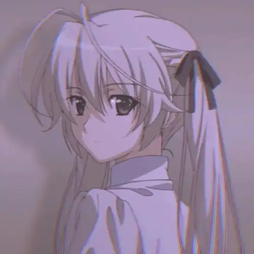 动漫女生头像也曾想跟你一起看星星