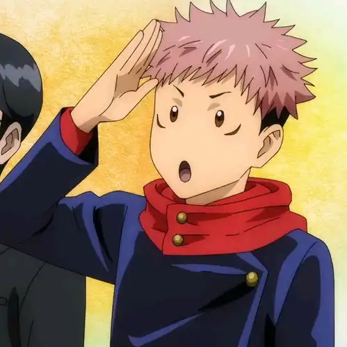 虎杖悠仁头像表情包咒术回战第二弹