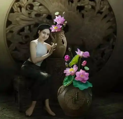 古典美的效果,越南摄影师绝了