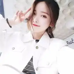 甜美韩系女生头像系列图片脸部