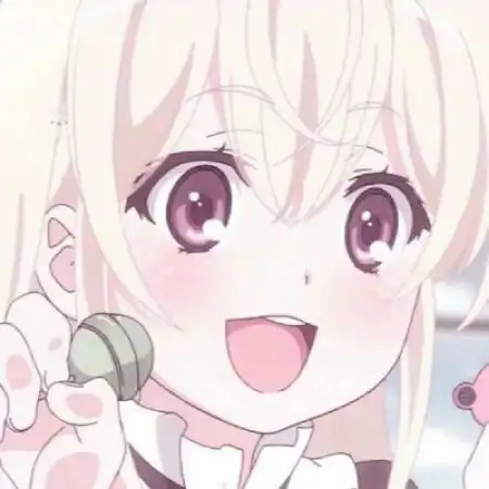 女孩微信头像可爱卡通图