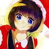 圣诞节头像动漫女