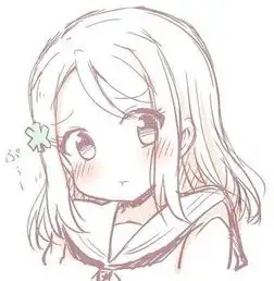 可爱白色系女生动漫头像