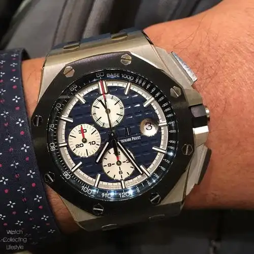 男人的颜色爱彼蓝爱彼皇家橡树系列26401po.oo.a01