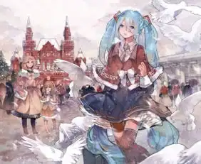 p站初音未来梦幻动漫美少女可爱萌系软堆糖,美好生活研究所