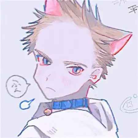 粉色系卡通情侣头像你是独一无二的