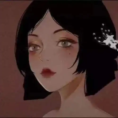 动漫御姐头像高冷侧脸