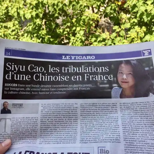 北京女孩画出老外对中国的偏见获赞200w还登上央视前方高能打脸