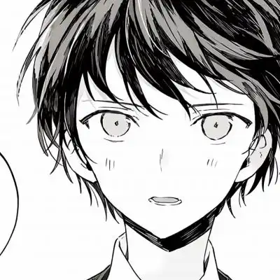 动漫男头没有回应的主动尴尬难堪又自厌