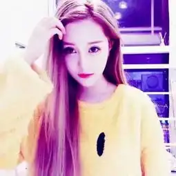 韩系头像女小清新真人手