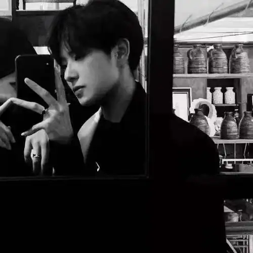 情头黑色系情侣头像