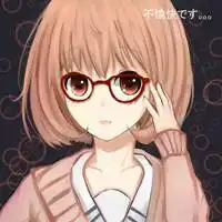 戴眼镜的女生短发头像动漫微信头像图片大全