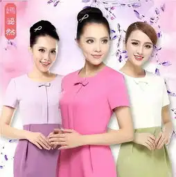 图厂家直销美容师工作服深圳礼品