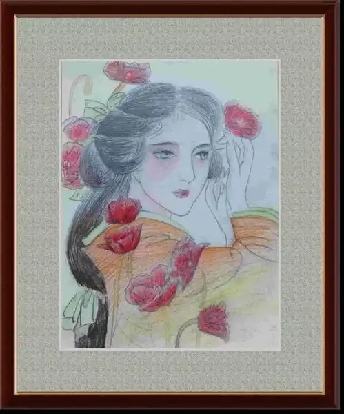 常平镇妇女儿童活动中心6月份常规素描活动