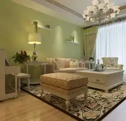 田园风格三居室156平米20万大运河孔雀城温莎郡装修案例北京房天下家居装修网