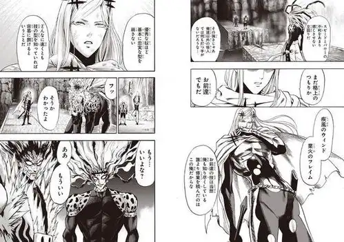 一拳超人漫画137闪光实力爆发秒杀两位龙级怪人打算继续突入