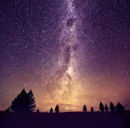紫色星空动漫头像男生ni