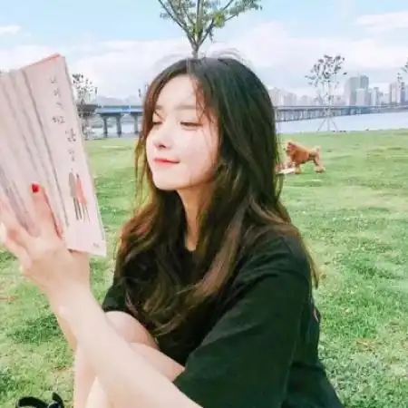 女生头像小清新可爱高清图片长发的美女又好看的