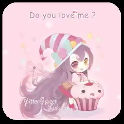 桌面壁纸卡通小魔女