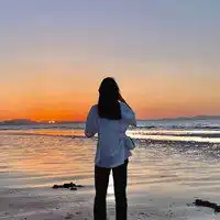 烟台能看海上日落的地...纪念啊的此刻十六番