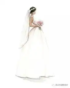 毕业设计系列婚纱手稿篇世界顶级设计大师婚纱设计稿都在这里