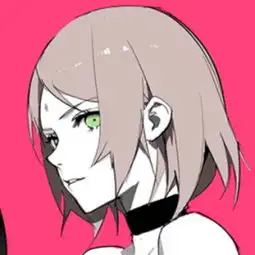 请问有没有类似于这种霸气的动漫情侣头像