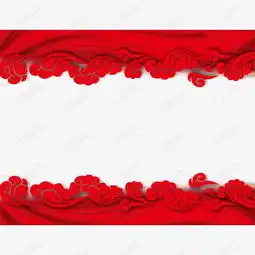 卡通红色新年祥云矢量图素材图片免费下载高清psd千库网图片编号9913314