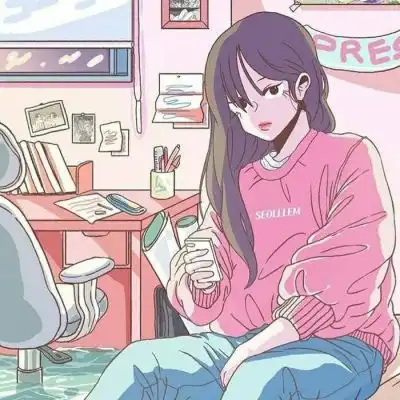 2021微信头像女卡通动画