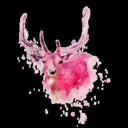 图片免费下载麋鹿手绘素材麋鹿手绘模板千图网