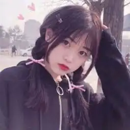 可爱涂鸦女生头像少女心系列女头