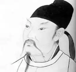 诗人李白卡通人物画像