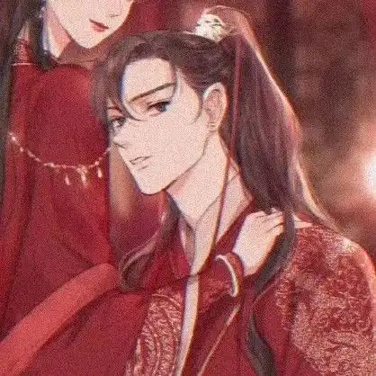 唯美古风情侣头像不知乘月几人归落月摇情满江树