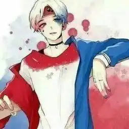 小丑和小丑女的情侣头像