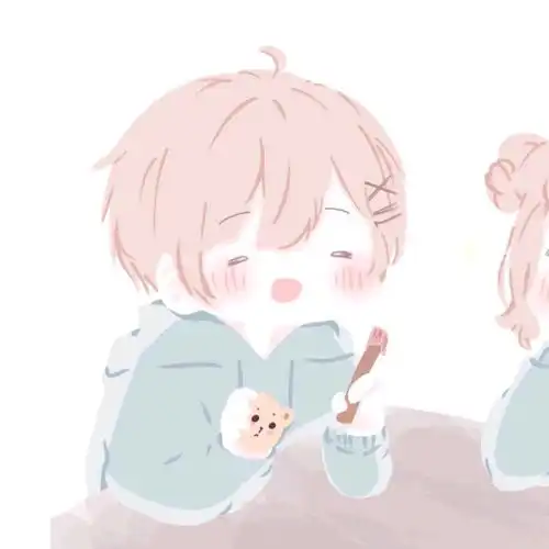 猫系女友动漫头像可爱呆