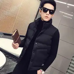 潮男黑色系头像外套