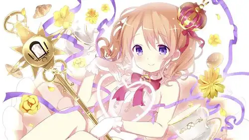 意境暖色系头像动漫美图