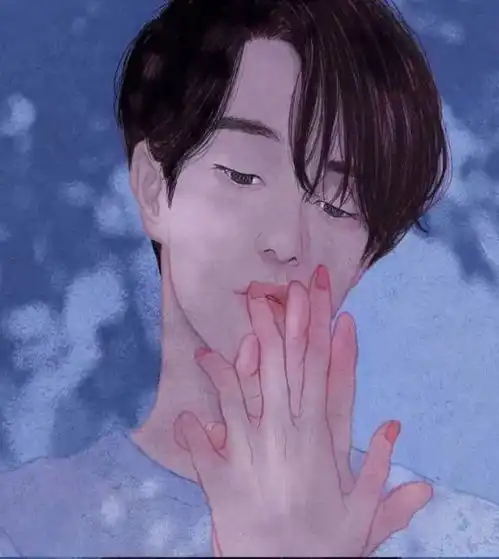 qq情侣头像蓝色系一对对