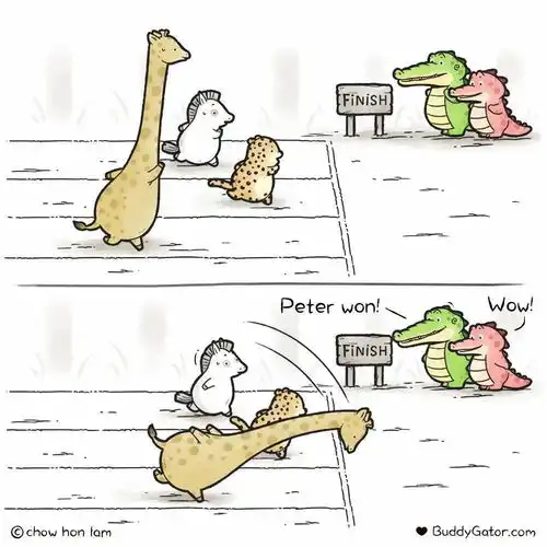 治愈系漫画又见小鳄鱼buddygator和伙伴们