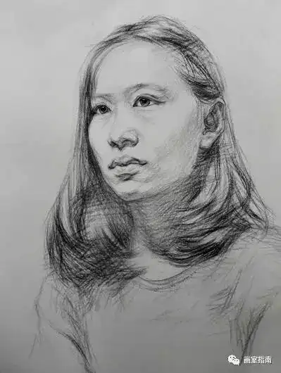 教学中从头像素描开始谈作画步骤和方法