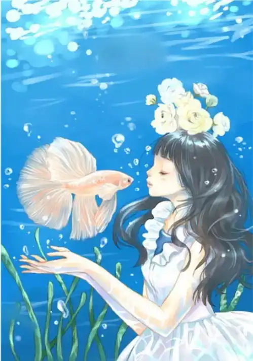 治愈系壁纸甜系女孩动漫