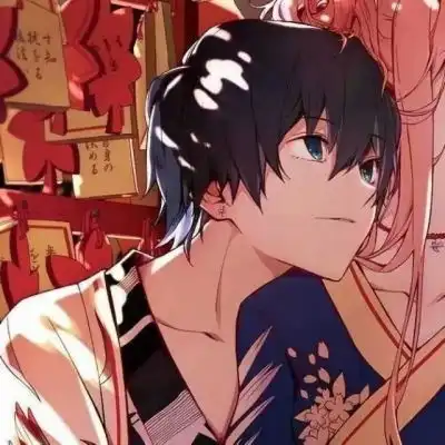 头像ins高级质感动漫黑