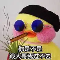 玻尿酸鸭表情包微信头像图片大全