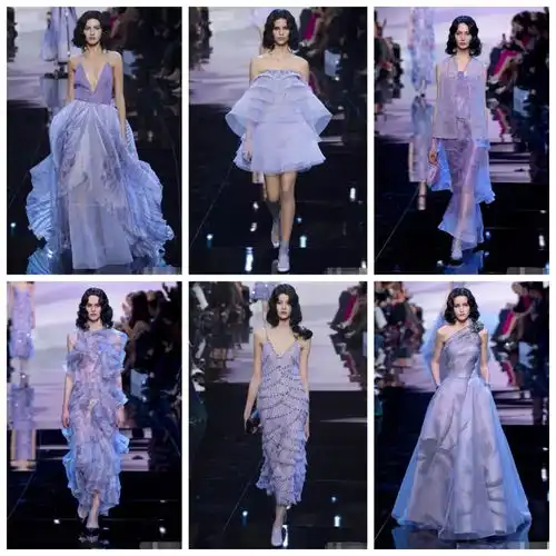 让今夏美的更梦幻年度紫色系美裙