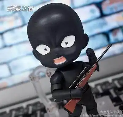 这个小黑人有点萌freeing名侦探柯南犯人粘土人登场