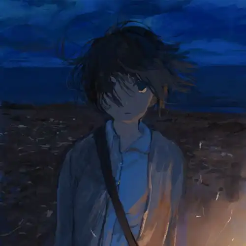 冷调丧系男生头像男生