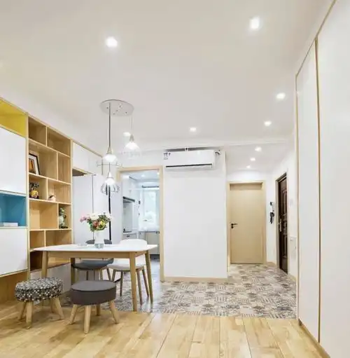 广州55㎡小二房,包工头8万自装北欧风住了一家6口人还绰绰有余